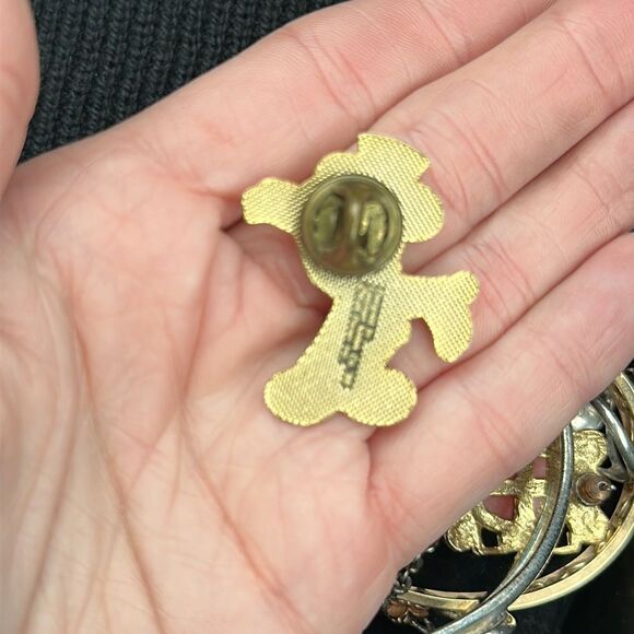 Vintage 1989 Eastman Kodak Mickey Mouse As Uncle Sam Enamel Lapel Pin - Picture 3 of 4